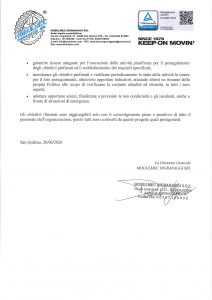 Politica integrata per la qualitè e l'ambiente